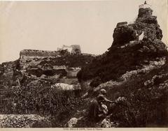 Tiberius' Tower on the Island of Capri photograph by Giacomo Brogi