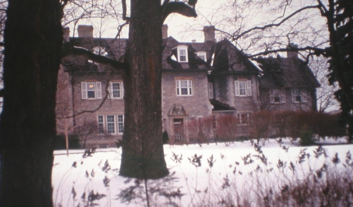 Front view of 24 Sussex Drive in Ottawa, official residence of the Canadian Prime Minister