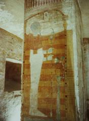 Interior of KV15 Tomb of Seti II with ancient Egyptian wall paintings