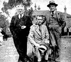 Portrait of Charles Herbert Harvey, Secretary of Parramatta Bowling Club in 1936