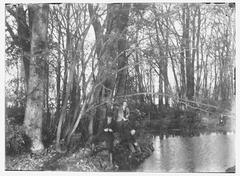Historic photograph of Frankendael at Middenweg 72, Amsterdam, taken by Jacob Olie on November 15, 1895