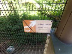 Animals bite warning sign on Korkeasaari Zoo