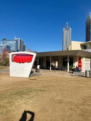 The World of Coca-Cola museum entrance in Atlanta, Georgia