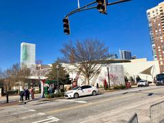 The World of Coca-Cola museum entrance in Atlanta Georgia