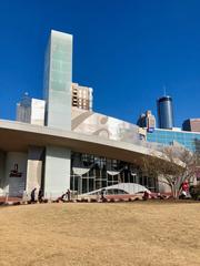 The World of Coca-Cola museum exterior in Atlanta Georgia