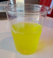 Bibo Candy Pine-Nut flavored soda fountain drink at World of Coca-Cola museum in Atlanta