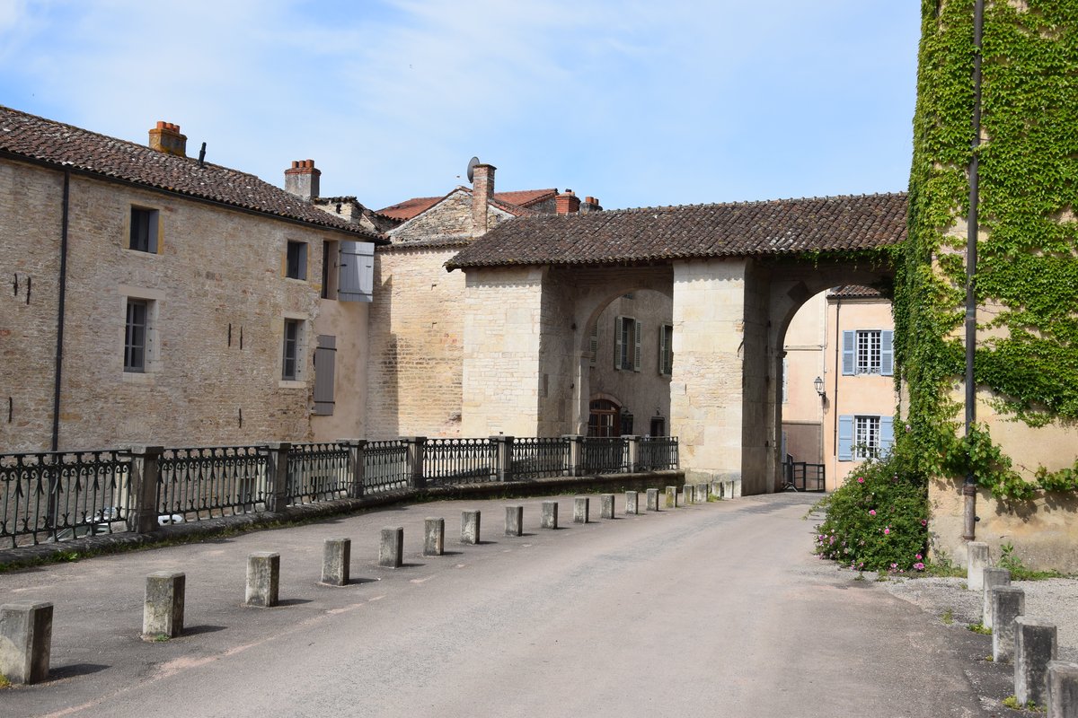 Abbaye de Cluny historic monastery exterior under clear blue sky