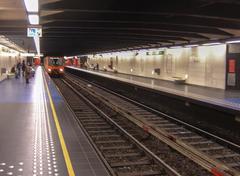 Maelbeek/Maalbeek Metro Station