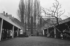 Commemoration of the Warsaw Ghetto Uprising in the Hollandse Schouwburg Amsterdam on April 10, 1983