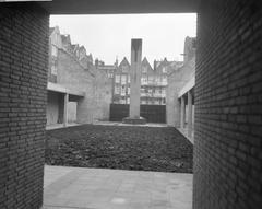 Memorial ceremony at the old Hollandse Schouwburg in Amsterdam, April 5, 1962