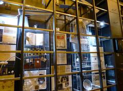Exhibition at the Sakharov Center in Moscow photographed in October 2019