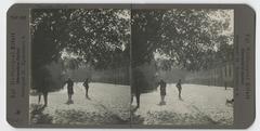 Historical photograph of Kastellet fortress in Copenhagen, Denmark from 1906