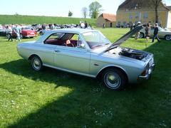 Classic Ford P5 car parked in Copenhagen