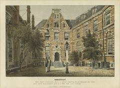 Amsterdam Oost-Indische Huis historic building from 1825 to 1904