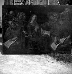 17th century painting Christus among the scribes