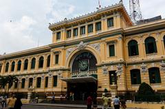 Saigon Central Post Office in Ho Chi Minh City exterior view