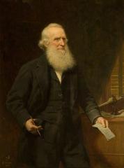 Portraits of Henry Turner Munns and Sir Josiah Mason, founder of University of Birmingham