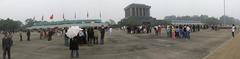 Ba Dinh Square in Hanoi with historical buildings and open plaza
