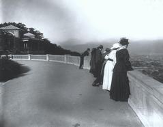 View of The Lookout at Mount Royal Park in Montreal in 1916