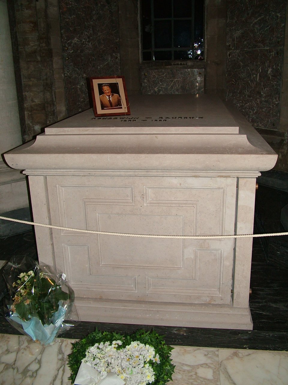 Tomb of King Baudouin located in Belgium