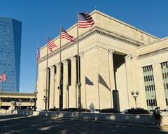 Entrance of William H. Gray III 30th Street Station in Philadelphia Pennsylvania