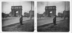 Arc de Triomf in Marseille, historic monument designed by Josep Salvany i Blanch