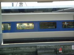 TGV high-speed train at Brest railway station in 2003