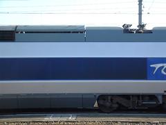 TGV train at Brest railway station in 2003
