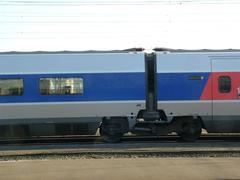 TGV high-speed train at Brest railway station in 2003