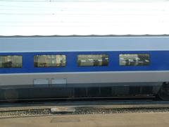 TGV high-speed train at Brest railway station in 2003