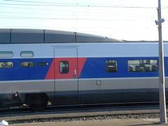 TGV train at Brest railway station in 2003