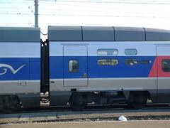 TGV high-speed train at Brest railway station in 2003