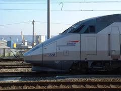 TGV high-speed train at Brest railway station in 2003