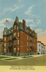 Osborne Hall and Osborne Row at The Moody Bible Institute in Chicago