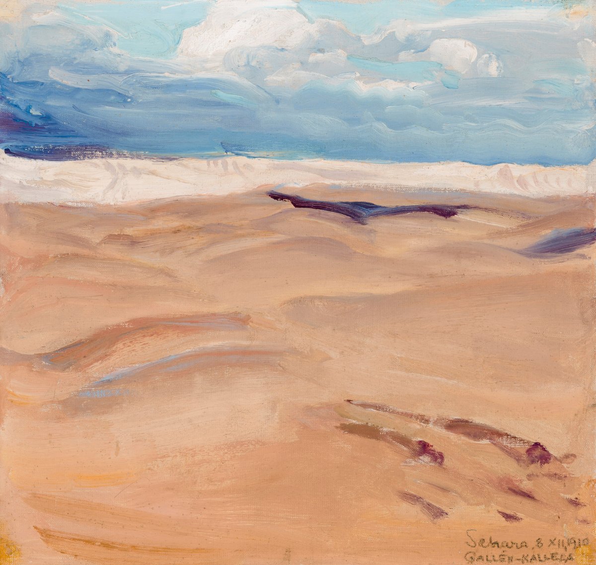 Akseli Gallen-Kallela painting Sahara 1910