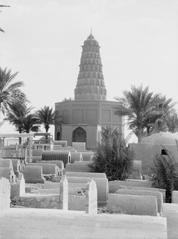 Zumurrud Khatun Tomb in Baghdad cemetery, an ancient historical structure from 1200 CE