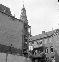 Demolition of a church building in Amsterdam during the 20th century as documented by Emmy Andriesse