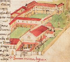 Ancient handwritten manuscript of Codice Rustici from SS Annunziata