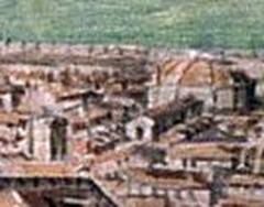 The Siege of Florence painting by Jan Van der Straet known as Giovanni Stradano