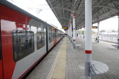 Novokhokhlovskaya station on Moscow Central Circle