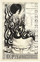 Venise sauvée poster by Jan Toorop lithographic print Théâtre de l’Œuvre Paris
