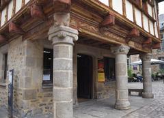 Old traditional house in Dinan, France