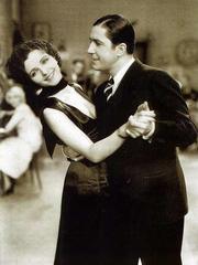 Mona Maris and Carlos Gardel in the film Cuesta Abajo 1934