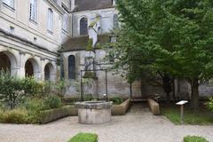 Cloister of the Saint-Martin Abbey in Laon, France