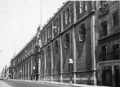 Old photograph of Mexico City showing historic buildings