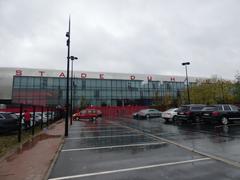 Stade du Hainaut stadium before Valenciennes FC vs RC Lens Ligue 2 match on November 10, 2018