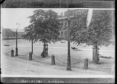 Armed conflict in front of the Customs House, Dublin, 25 May 1921