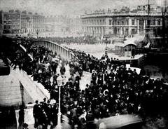 Opening of Beresford Swing Bridge in 1879, later renamed Butt Bridge