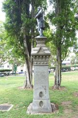 Benjamin Franklin Memorial statue in Washington Square, San Francisco