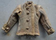 Miniature rabbit fur jacket from Kailis Fur Factory in Vilnius, Lithuania, WWII era